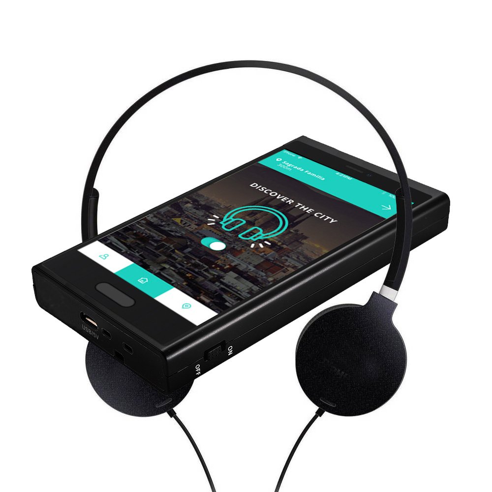 ODM 5.5inch Multimedia Tour Guide IR NFC RFID Android Translator Android Handheld Audio Guide Mobile